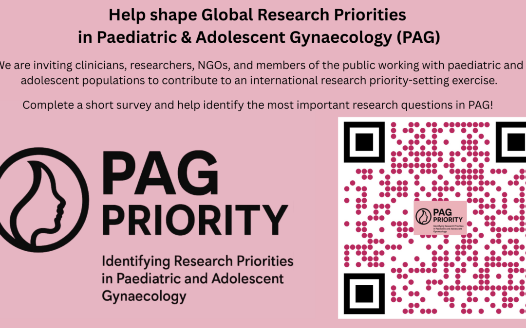 Help Shape Global Research Priorities in Paediatric & Adolescent Gynaecology (PAG)